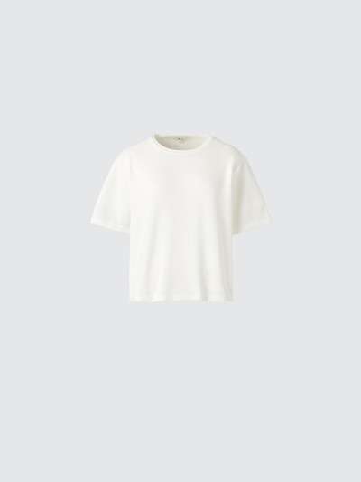 UNIQLO Women's Boxy Knit T-Shirt - 15 RED