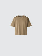UNIQLO Women's Boxy Knit T-Shirt - 01 OFF WHITE
