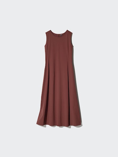 UNIQLO Women's Ultra Stretch AIRism Dress (Sleeveless) - 41 YELLOW