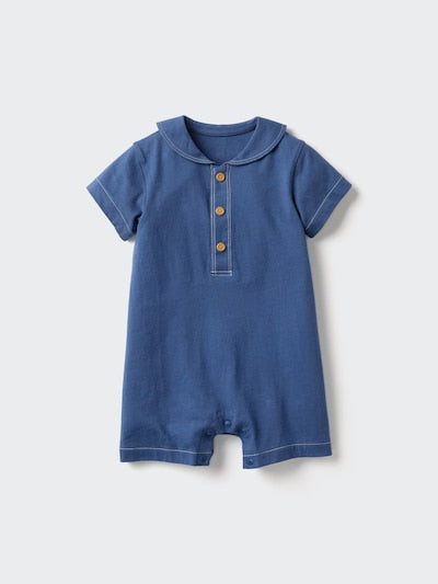 UNIQLO Babies' One Piece Outfit (Short Sleeve) - 30 NATURAL