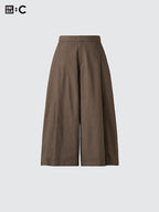 UNIQLO Unisex Cotton Culottes - 31 BEIGE