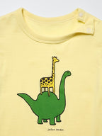 UNIQLO Babies' Jason Polan UT Graphic T-Shirt - 41 YELLOW