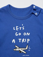 UNIQLO Babies' Jason Polan UT Graphic T-Shirt - 67 BLUE