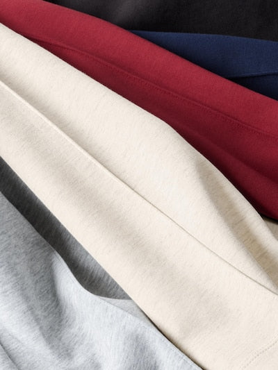 UNIQLO Unisex Sweat Straight Trousers - 03 GREY