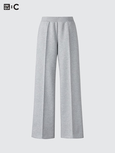 UNIQLO Unisex Sweat Straight Trousers - 69 NAVY