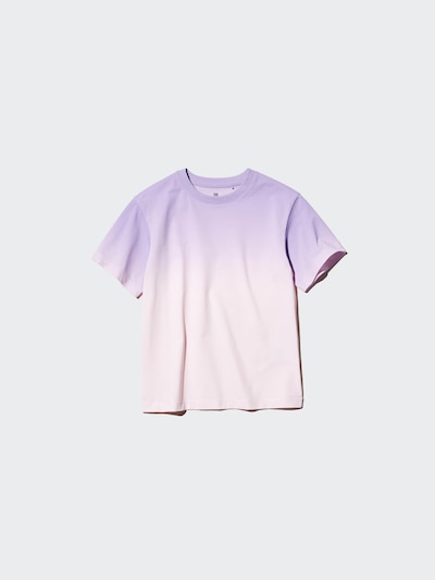 UNIQLO Kids' DRY-EX Crew Neck T-Shirt (Printed) - 61 BLUE