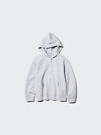 UNIQLO Kids' DRY Sweat Full-Zip Hoodie - 09 BLACK