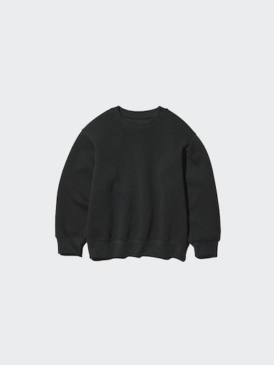 UNIQLO Kids' DRY Sweatshirt - 09 BLACK