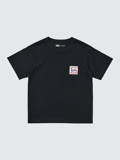UNIQLO Kids' NY Pop Art UT Graphic T-Shirt (Andy Warhol) - 09 BLACK