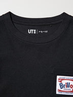 UNIQLO Kids' NY Pop Art UT Graphic T-Shirt (Andy Warhol) - 09 BLACK
