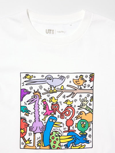 UNIQLO Kids' NY Pop Art UT Graphic T-Shirt (Keith Haring) - 00 WHITE