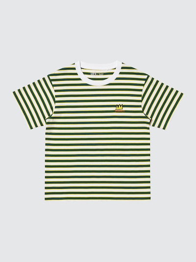 UNIQLO Kids' NY Pop Art UT Graphic T-Shirt (Jean-Michel Basquiat) - 57 OLIVE