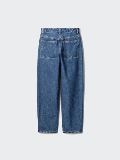 UNIQLO Women's Baggy Jeans - 65 BLUE