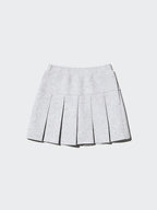 UNIQLO Kids' DRY Sweat Mini Skort - 01 OFF WHITE