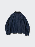 UNIQLO Women's Utility Short Jacket (Denim) - 69 NAVY