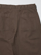 UNIQLO Unisex Barrel Leg Trousers - 09 BLACK