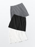UNIQLO Women's Slit Skort - 09 BLACK