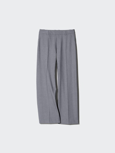 UNIQLO Women's Smart Wide Trousers - 30 NATURAL