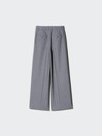 UNIQLO Women's Smart Wide Trousers - 30 NATURAL
