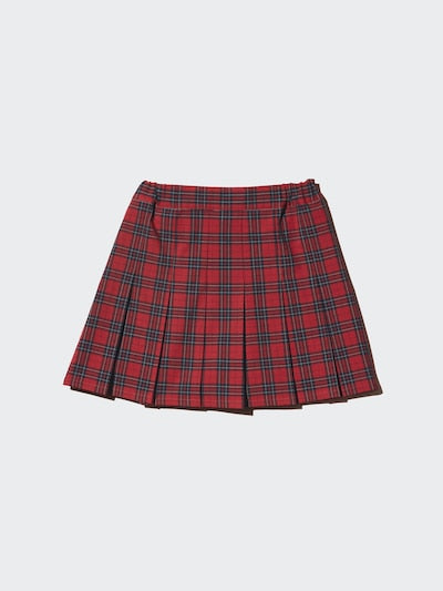 UNIQLO Pleated Mini Skort - 65 BLUE