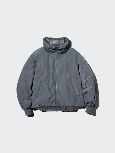 UNIQLO Reversible Windproof Down Jacket - 06 GREY