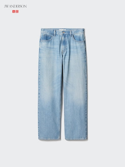 UNIQLO Men's Straight Jeans - 63 BLUE