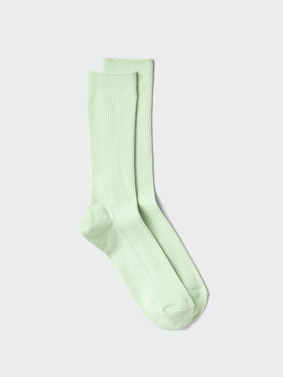 UNIQLO Unisex Colourful 50 Socks - 54 GREEN