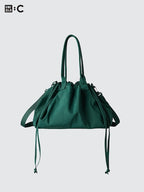 UNIQLO Unisex Drawstring Bag - 55 GREEN