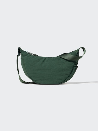 UNIQLO Unisex Round Mini Shoulder Bag - 59 DARK GREEN