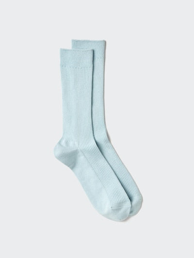 UNIQLO Unisex Colourful 50 Socks - 60 LIGHT BLUE