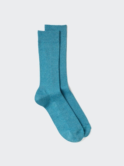 UNIQLO Unisex Colourful 50 Socks - 62 BLUE