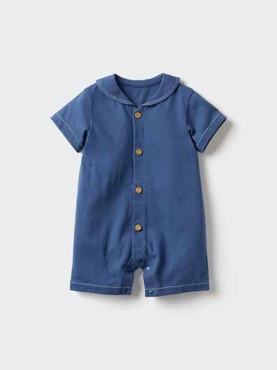 UNIQLO Babies' One Piece Outfit (Short Sleeve) - 68 BLUE
