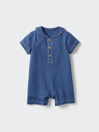UNIQLO Babies' One Piece Outfit (Short Sleeve) - 68 BLUE