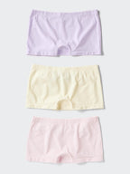 UNIQLO Kids' AIRism Seamless Briefs (3 Pairs) - 71 PURPLE