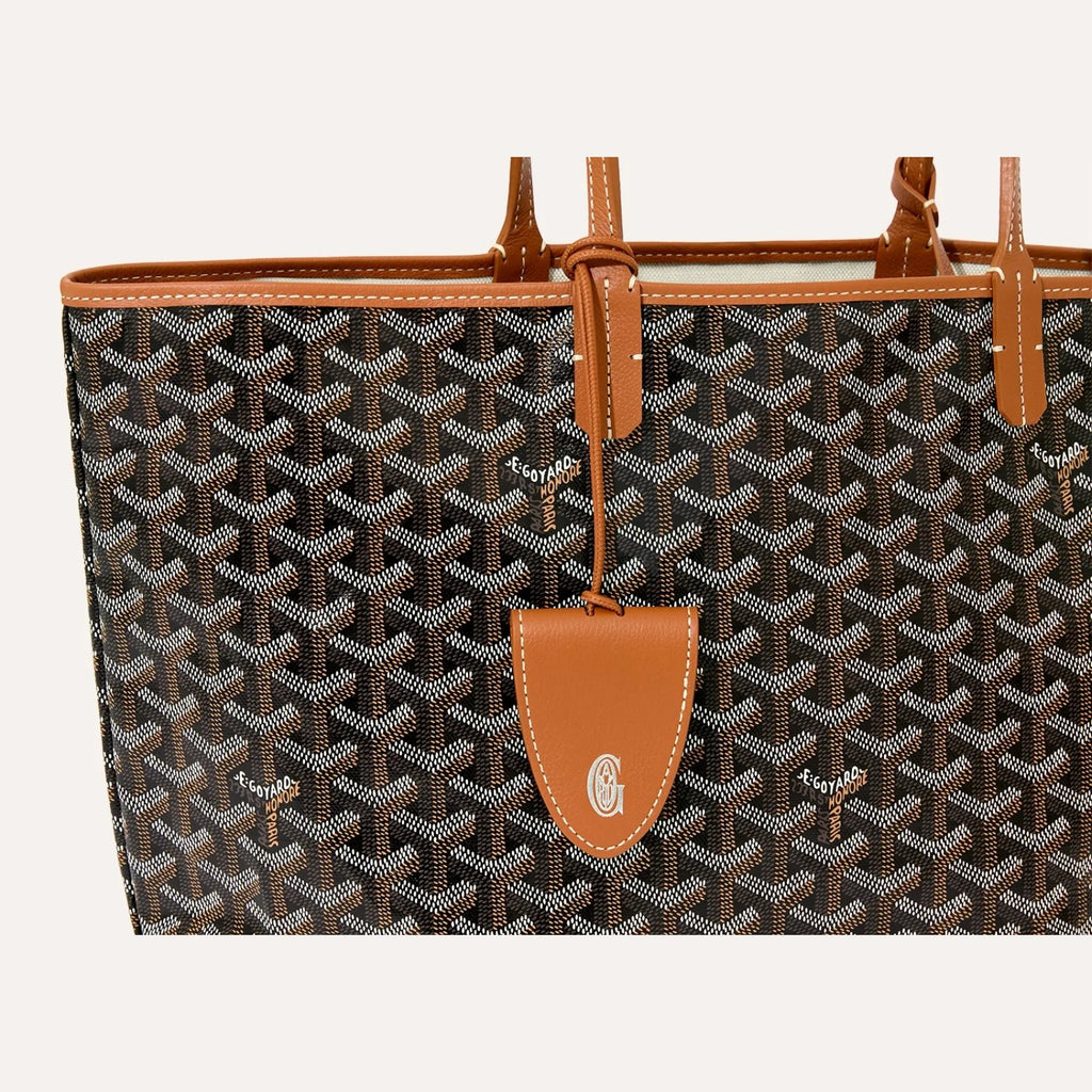 Goyard Saint Louis PM Bag Black & Tan