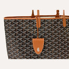 Goyard Saint Louis PM Bag Black & Tan