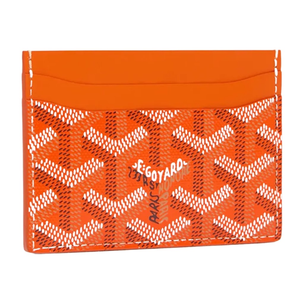 Goyard Saint-Sulpice Card Wallet Orange