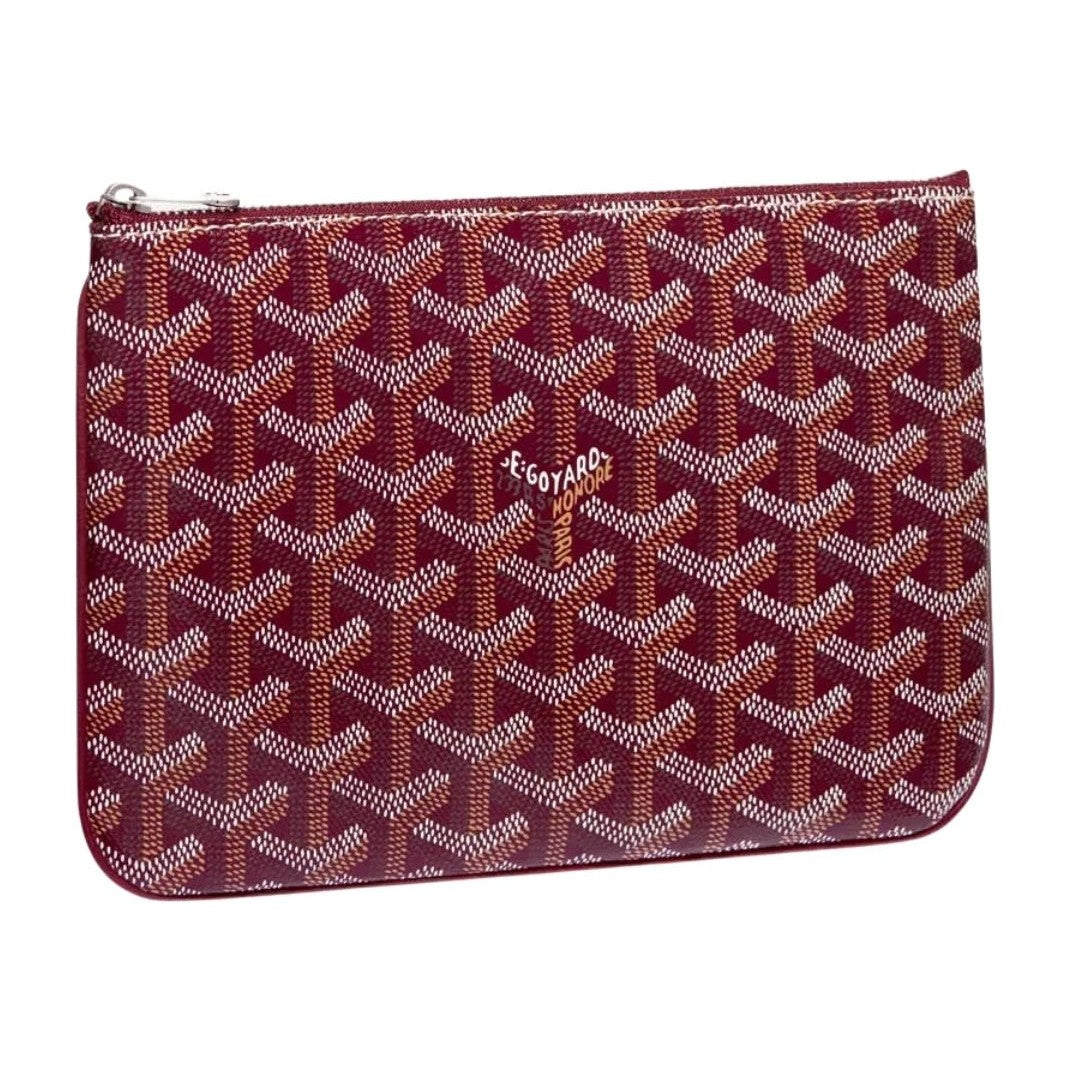 Goyard Sénat PM Pouch Burgundy