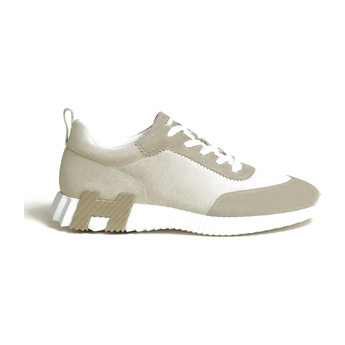 Hermes Bouncing Sneaker Beige Suede