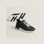 Hermes Bouncing Sneaker Black Alligator