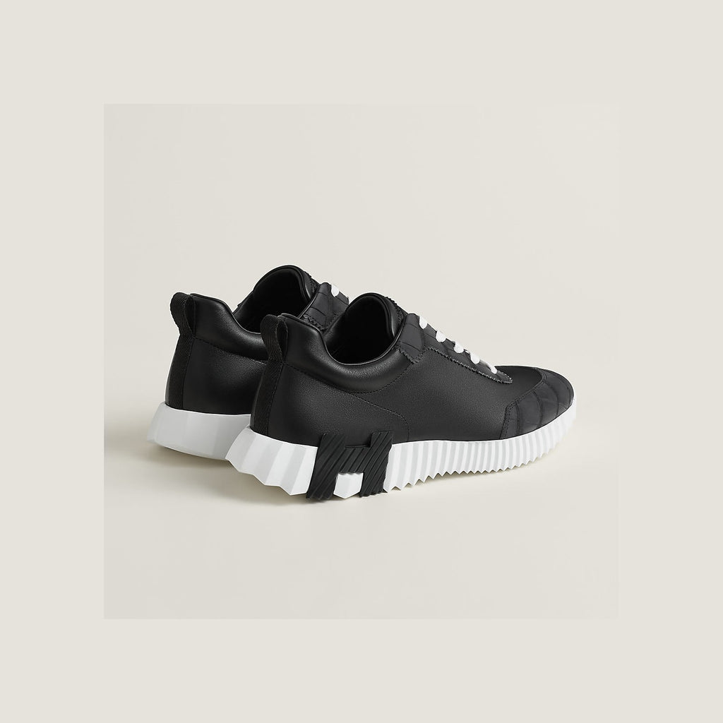 Hermes Bouncing Sneaker Black Alligator