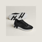 Hermes Bouncing Sneaker Black White