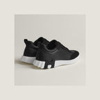Hermes Bouncing Sneaker Black White