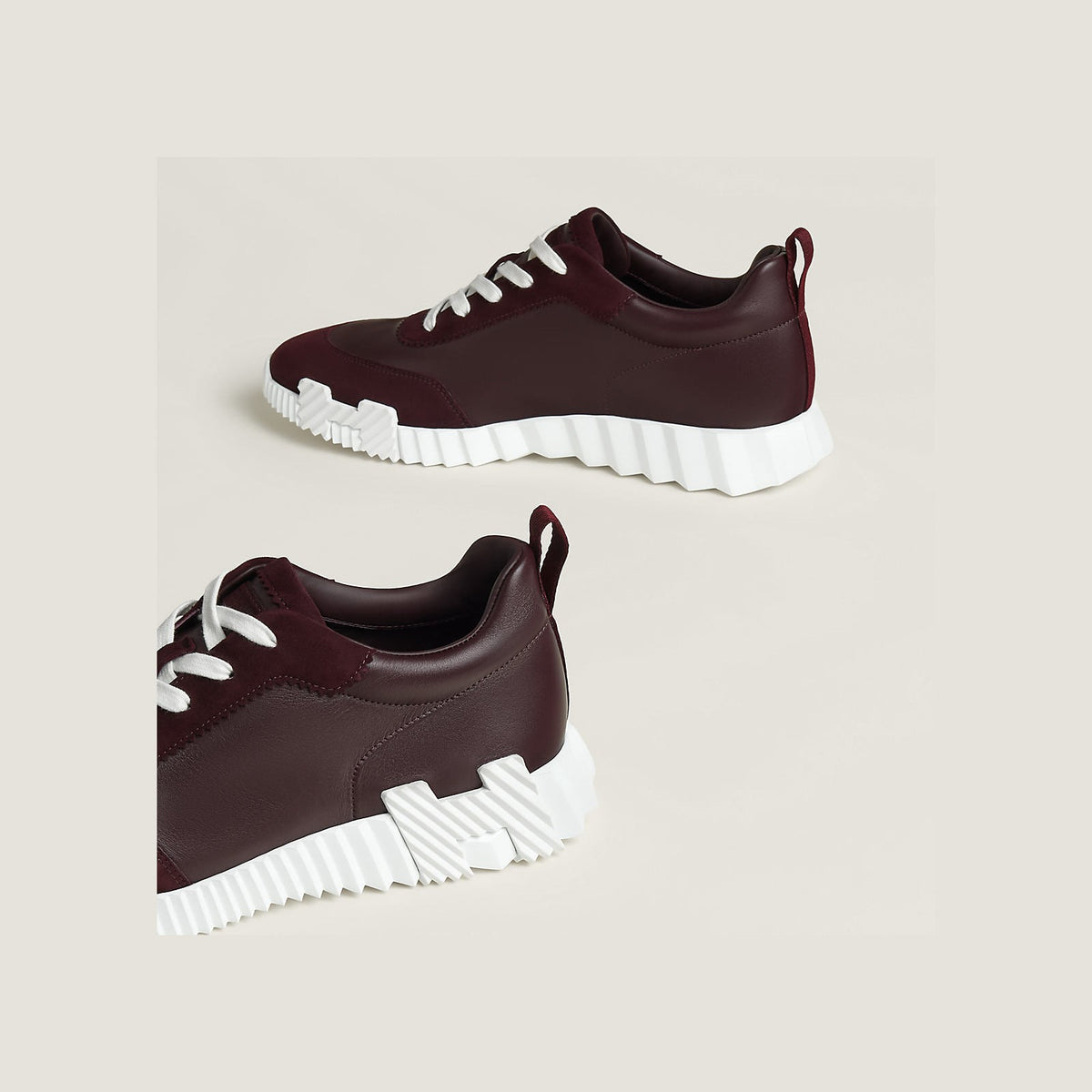 Hermes Bouncing Sneaker Bordeaux