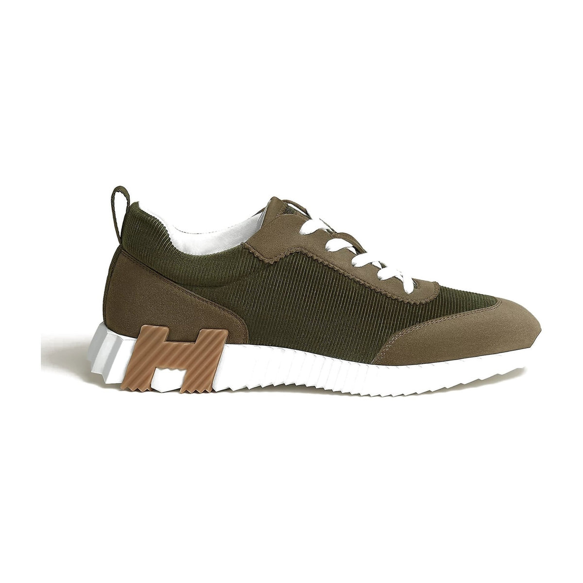 Hermes Bouncing Sneaker Tundra Green