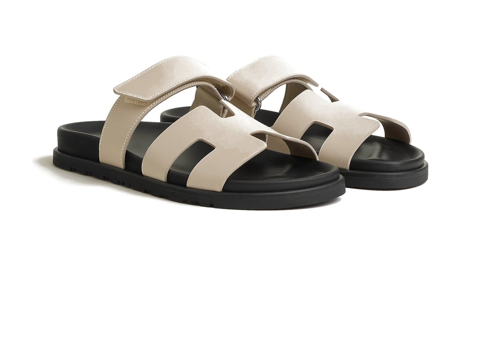 Hermes Chypre Sandal Beige Nomade Calfskin Leather