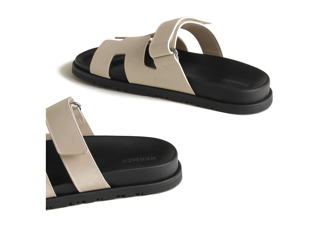Hermes Chypre Sandal Beige Nomade Calfskin Leather