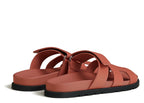 Hermes Chypre Sandal Rose Antique Calfskin Leather
