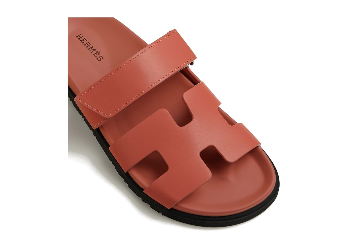 Hermes Chypre Sandal Rose Antique Calfskin Leather