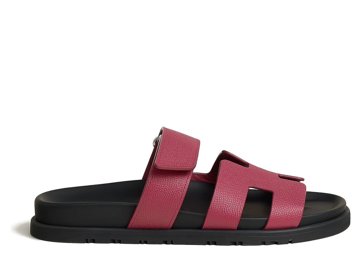 Hermes Chypre Sandal Rose Magenta Epsom Calfskin Leather